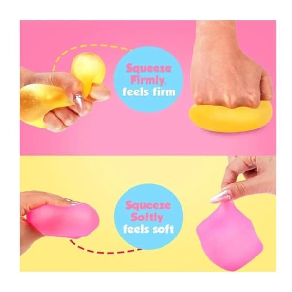 Leksak - NICE - 3-delad Nice Cube | 2-tums Nice Cube Anti-Stress - Gummi - Inomhus - Barn - Unisex[YJD]