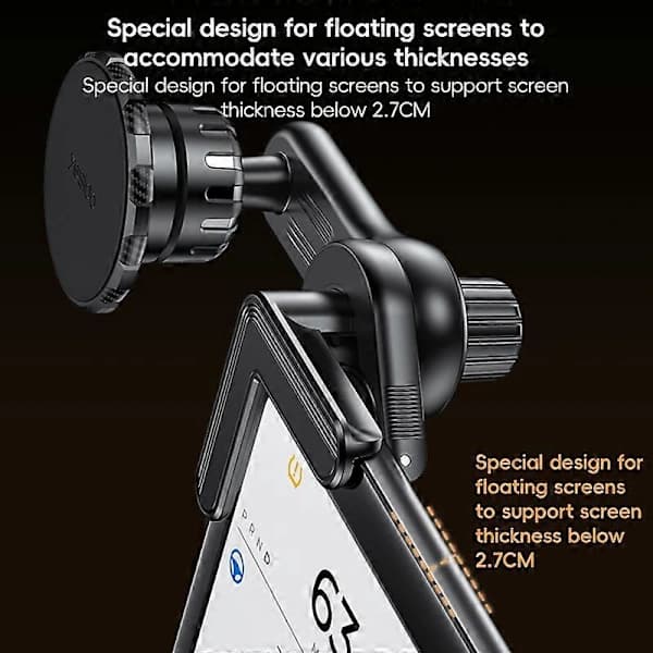 Yesido C212 Bil Flydende Skærm Clip-on Magnetisk Telefonholder