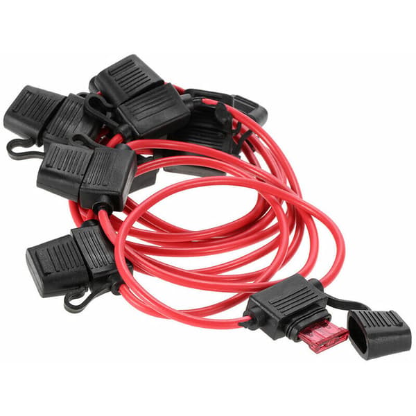 10 stk DC 12V 40A Standard Bladsprøjtesikker Inline Sikringsholder til Bil Cykel
