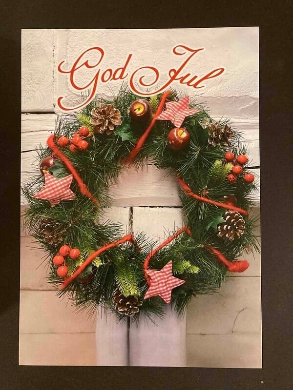 20-pack Julkort Julvykort God Jul & Gott Nytt År