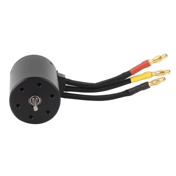 3650 Børsteløs Motor RC Bildel Tilbehør Passer til HSP 1/8 1/10 RC Bil Sort 3900KV