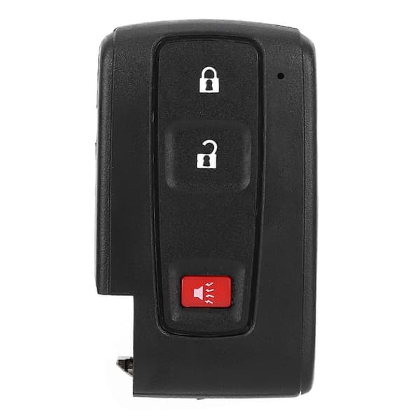 Bil 3 Knapps Fjärrkontroll Nyckelfodral Ersättning Passar Prius 2004-2009