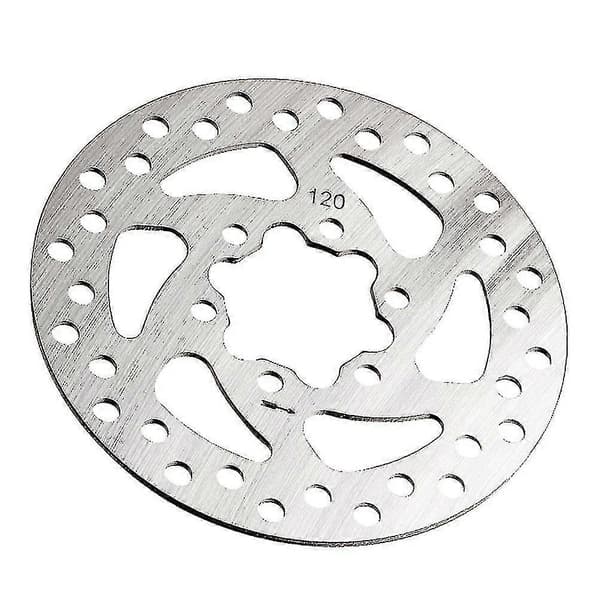 1st 120mm Bromsskiva Bromstillbehör Rostfritt Stål Universal Bromsskiva