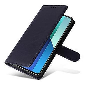PU-læder pung etui med stativ til Xiaomi Redmi Note 13 4G Style D