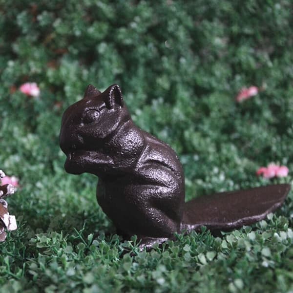 Dekorasjon av søt ekorn dørstopper Bull Terrier sikkerhet for animefigurer for barn