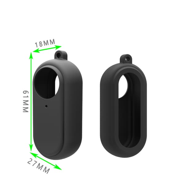 White Anti-shake Camera 360GB2 Drop Protection Silicone Case All-inclusive Durable Soft Shell