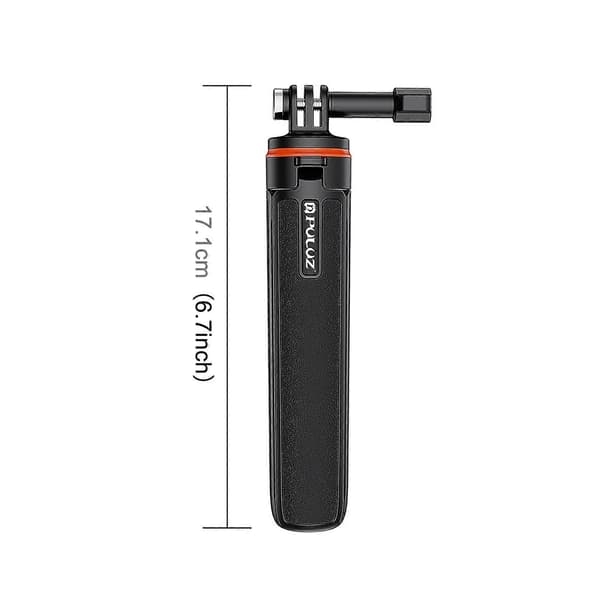 PULUZ Action Camera Extension Stand Selfie Stick Tripod for GoPro