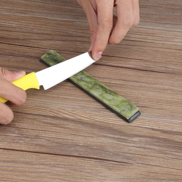 Natural Whetstone Sharpening Stone Knife Sharpener Polishing Grinding Tool Green 10000#