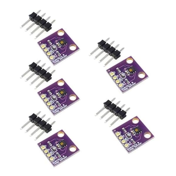 5 kpl HDC1080 digitaalisia anturimoduuleja -