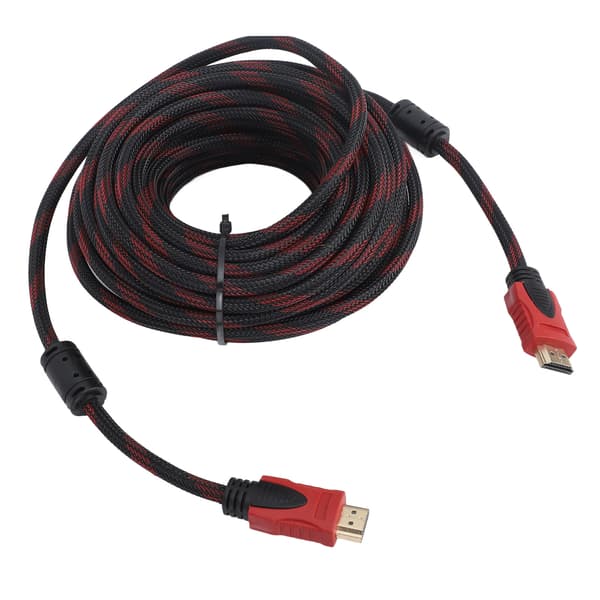 HD Multimedia Interface 1.4-kabel 1080P Plug and Play HD lyd- og videokabel til PC TV Set Top Box 15m