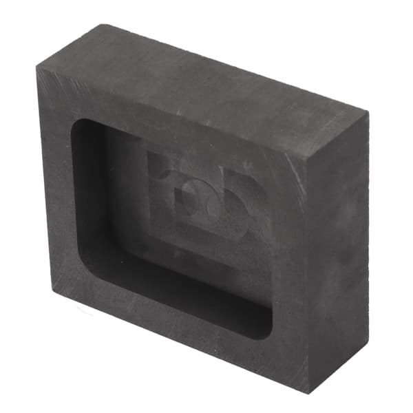 Graphite Ingot Mold High Purity Prevent Corrosion Metal Casting Graphite Mold for Gold Silver Brass Refining Smelting