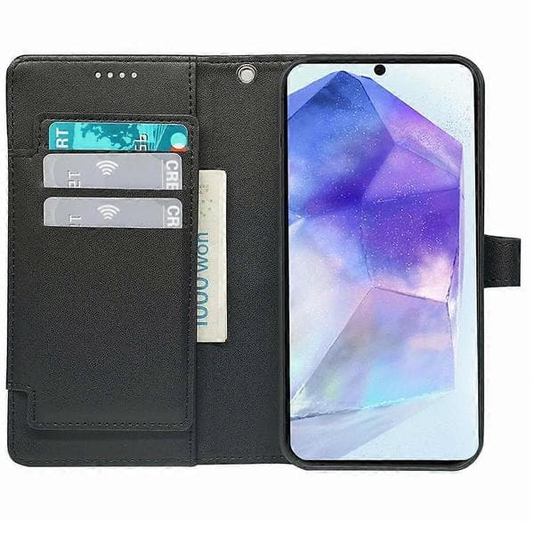 Compatible Case for Samsung Galaxy S26+ with 9 Card Slots, PU Leather Stand, Phone Case