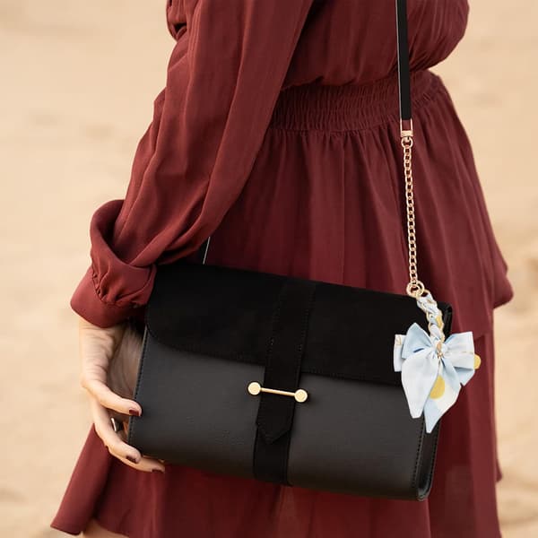 Bag Strap Extender, Bow Knot Bag Extension Chain, Bag Chain Extender for Handbags Shoulder Bag