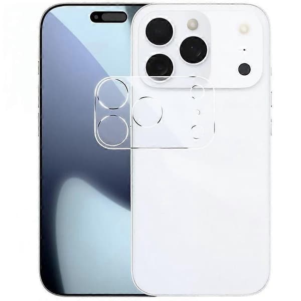 För iPhone 17 Pro Max Kameralinsskydd WANLONFENG Full Täckning HD Klar Linsfilm