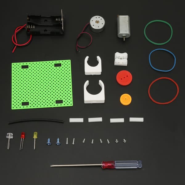 Minigenerator Elektrisk transmisjonshjul for barn Fysisk eksperiment Læringsgave