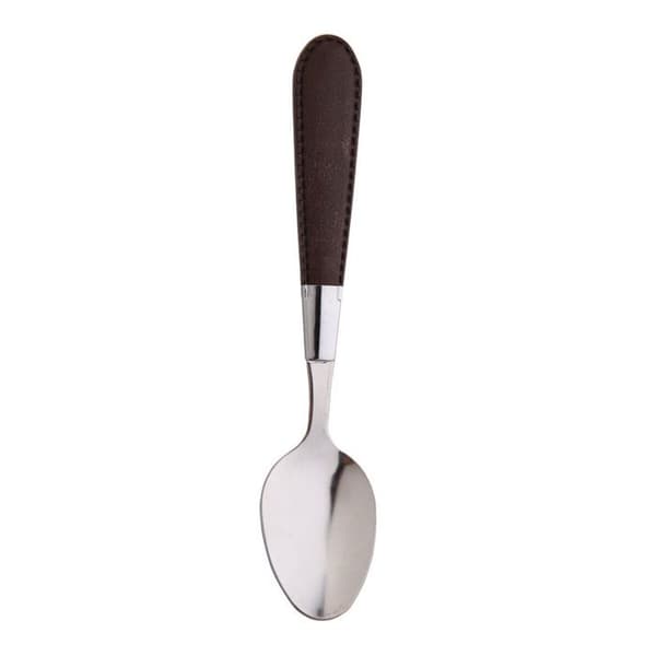 Bestikk - San Ignacio - Brun - Rustfritt stål - 24 deler - Elegant og sofistikert kastanj