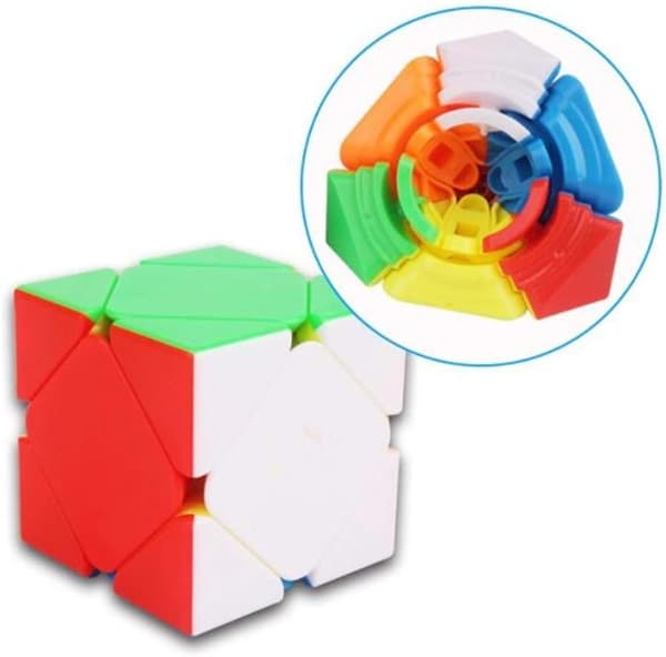 Skewb Stickerless Magic Cube Skewb Stickerless Speed Cube ??Puzzle