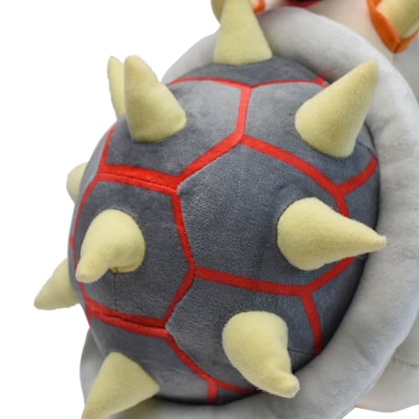 Super Bros Dry Bowser Grå All Star Collection Plyslegetøj, 33 cm Børns Udstoppede Dyredokke