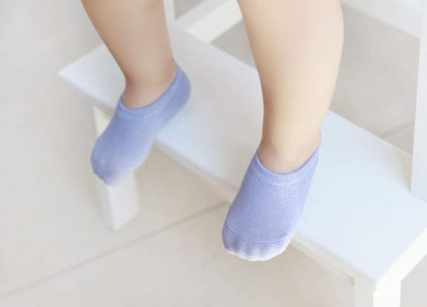 Baby Grip Sokker Gutter Jenter Småbarn Ingen Vis Bomull Anti-skli Usynlig Sommer Tynn 10-pakning Solid 1-3T 10pack Solid 1-3T