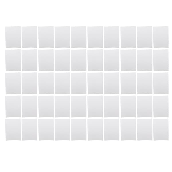 50 stk A4 Laminatark Utskjærbare Selvklebende Vanntette Lamineringslommer 30x21,4cm Kvicksand Stjerne