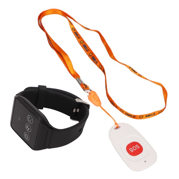 Caregiver Pager SOS Wireless Waterproof Stable Signal Vibration Portable Remote Nurse Call System
