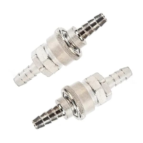 10-pack LPG Quick Connect Kit Self-locking Metal Hose Couplings for BBQ Heater RV Caravan 8mm Silver