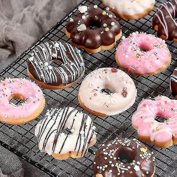 Munkform Bagel Bageform Non-stick Egnet Kompatibel med Kager, Småkager, Bagels-