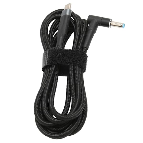JORINDO Opladerkabel til bærbar computer – USB-C han til DC 4.5x3.0mm han strømkabel, kompatibel med HP bærbare computere (1 meter)
