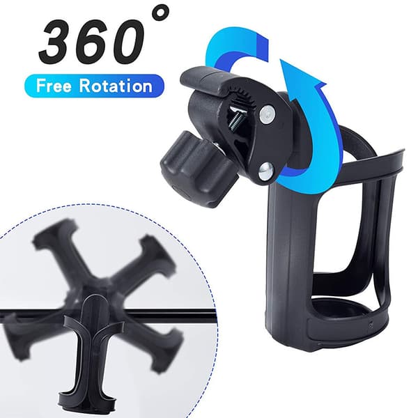 Koppholder for barnevogn, sykkel, rullator, sparkesykkel