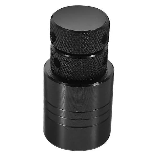 Hand-twisted Mini Screw Jack Post Manufacturing Industry Worker Steel Material Cylindrical Shape 1-pack Black 10.40X4.00X4.00CM