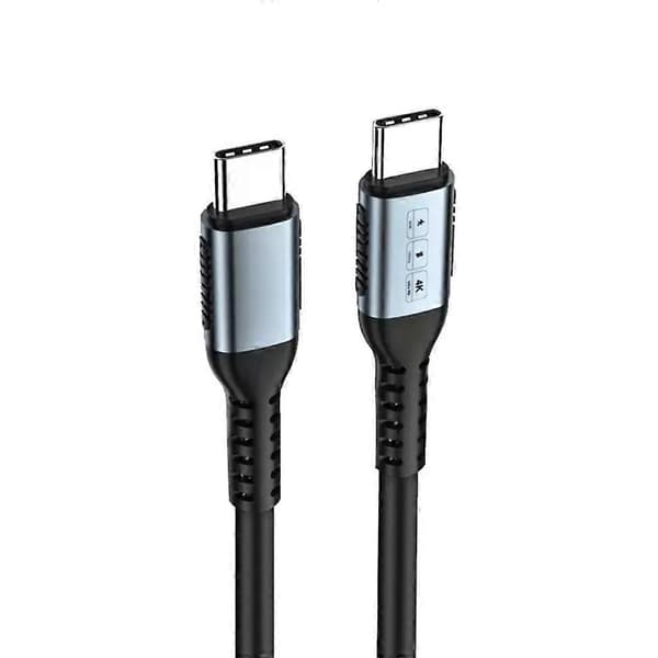Suurnopeuskaapeli USB3.2 Gen2 USB C PD60W Pikalataus 5A 4K@60Hz Datakaapeli_tfrf