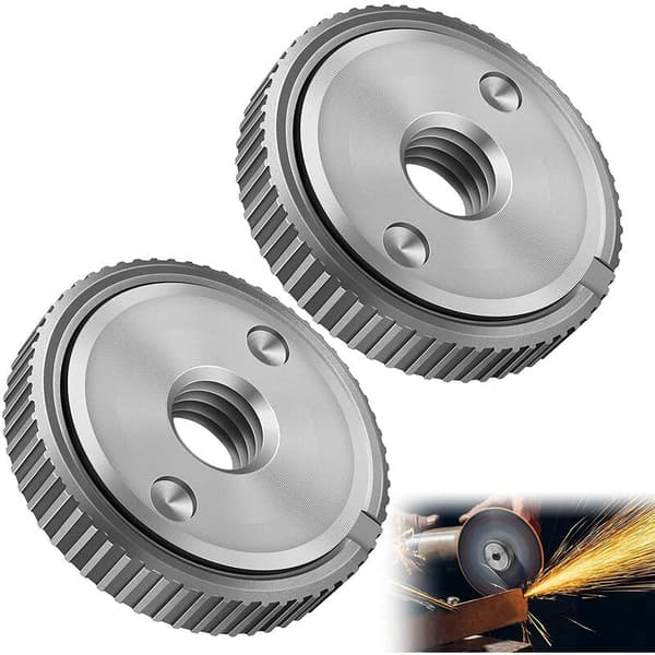 Quick Release Nut Fits All Angle Grinders With 14 Thread, Angle Grinder Accessory Wood Disc