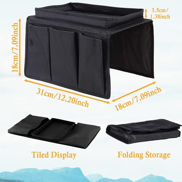 Armlene Organizer Sofa Oppbevaringsremme Rom Telefon Maga
