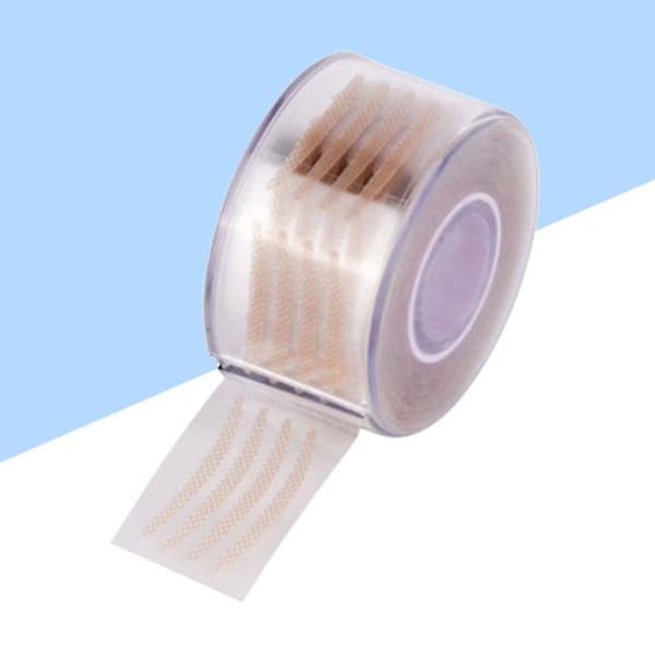 Eyelid Tape Self-Adhesive Invisible Double Eyelid Tape Sticker Mesh Pattern 600pcs