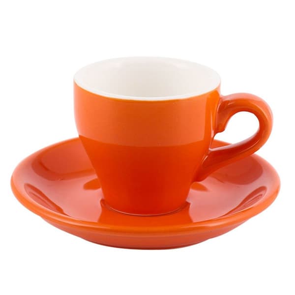 Espressokopp med skål, espressokopp