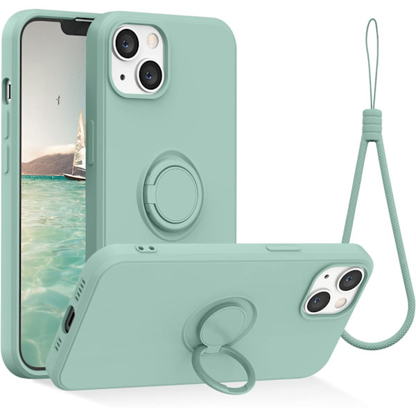 Kompatibelt iPhone 13 Cover, (Mintgrøn)