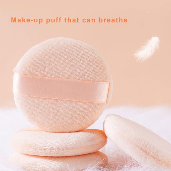 Cosmetic Soft Sponge Puff Makeup Tool, 8.6cm, 8-pack