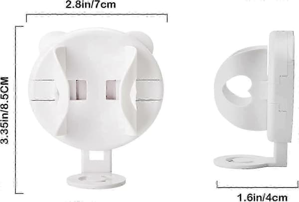 2-pack Electric Toothbrush Holder, Simple Wall Mounted Electric Auto Gravity Toothbrush Holder