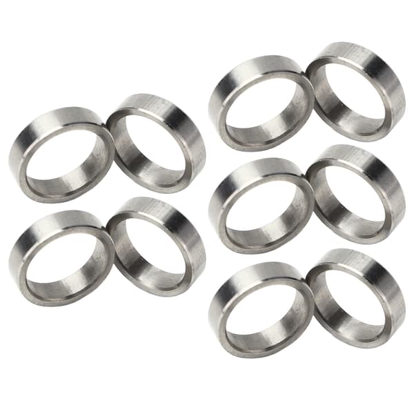 10 stk Skiveafstandsstykke 15 mm OD 12 mm ID Rustfrit Stål Tilbehørsdele Sæt 3515-0015-0040-FA-