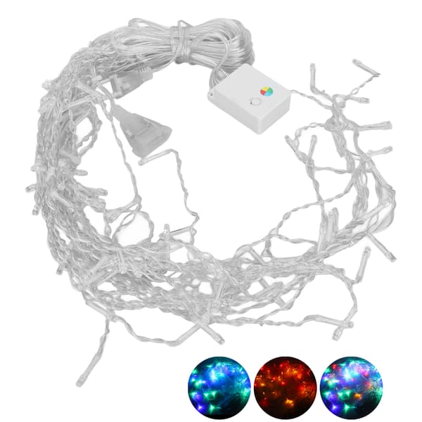 LED String Lights Festive String Lights Decorative Lamp for Outdoor Yard Balcony EU Plug 220V