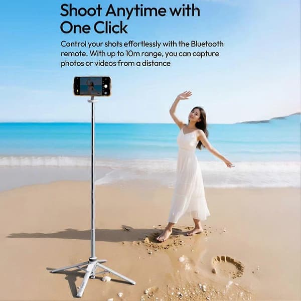 MT-85 Automatisk telefonstativ til MagSafe Selfie Stick til iPhone 17 16 Pop Open Stativ Gulvstativ til Udendørs Rejse Vlogging