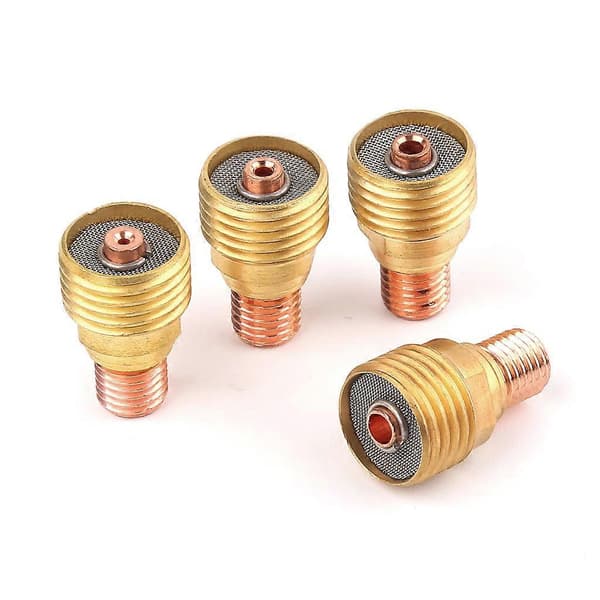 46-dels TIG-svetsbrännarset med kopp, kollettkropp, munstycke, volfram, gaslins, SR WP9 20 25 db