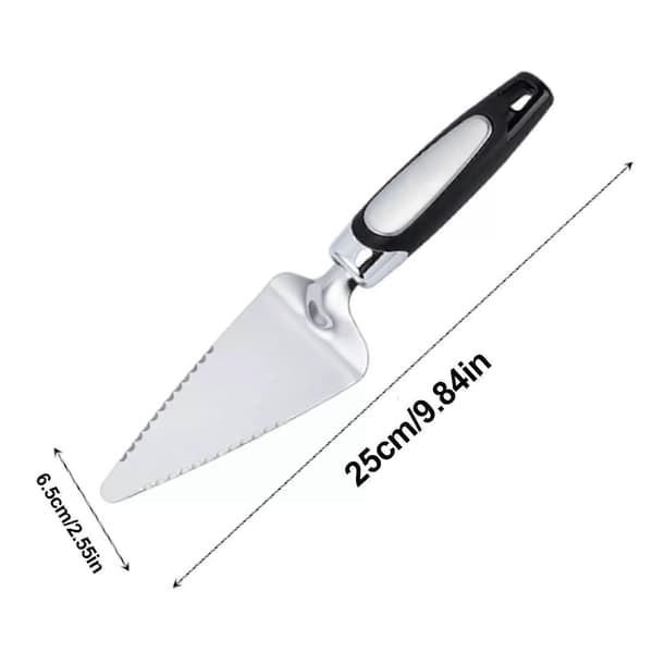 Cake Server Pie Pizza Spatula Shovel Cutter Stainless Steel Dessert Slicer Tool