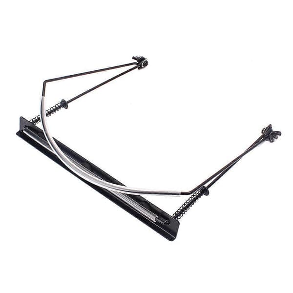 Professional Black Harmonica Holder Neck Brace Harp Rack for 24 Holes