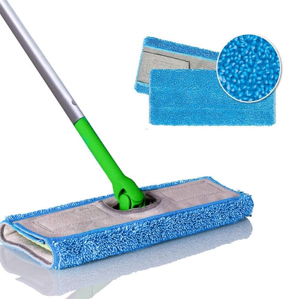 2 stk. erstatningsrengjøringstrekk mikrofiberputer erstatning