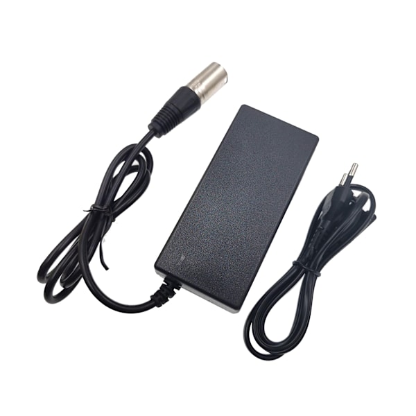 36V Oplader 42V 2A Elektrisk Cykel Lithium Batterioplader Til 36V Lithium Batteripakke Med 3-Pin XLR Stik/kontakt