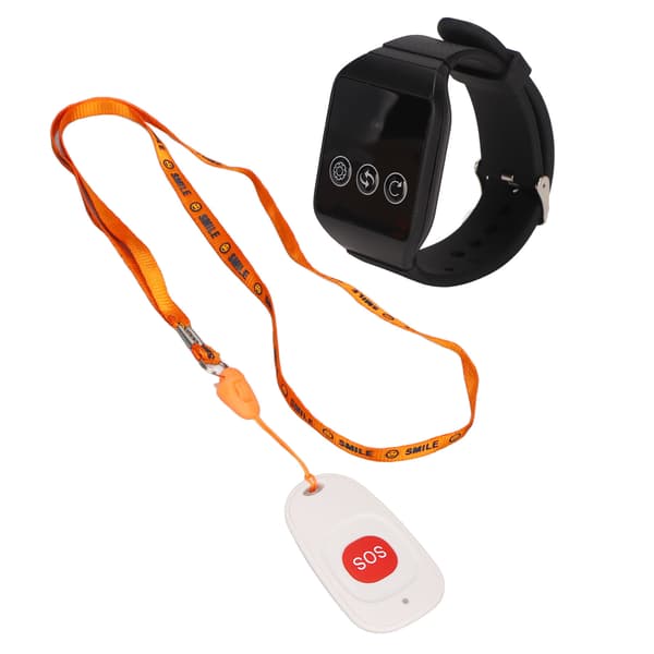Caregiver Pager SOS Wireless Waterproof Stable Signal Vibration Portable Remote Nurse Call System