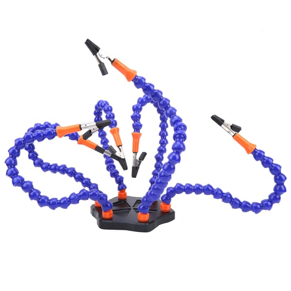 Tredje Hånd Seks Arm Loddestasjon Hjelper Reservedeler for RC Drone Modell Tilbehør
