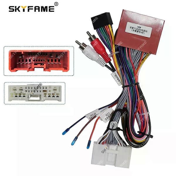 Gjelder 16Pin bilkabeladapter Android radio strømkabel for Mazda 6 Atenza kabel Cable