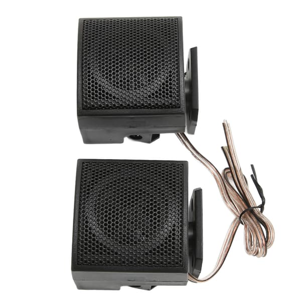 2pcs Dome Tweeter Vehicle Speaker 500W 4Ω Speaker Universal for Car Audio System